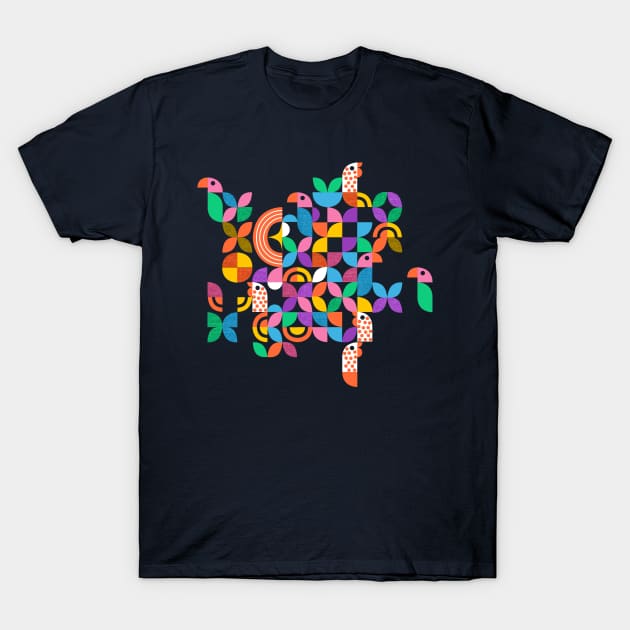 Geometry in Nature- Find the Avians T-Shirt by Winkeltriple